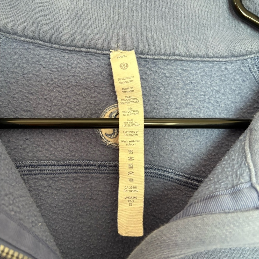 Lululemon Scuba Oversized Funnel Half-Zip - Picture 3 of 5